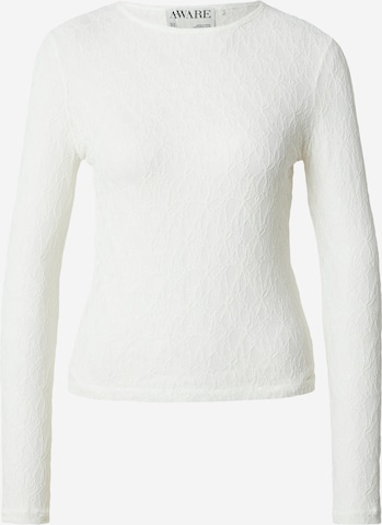 Aware - Camiseta 'AWTESSY' en blanco: frente