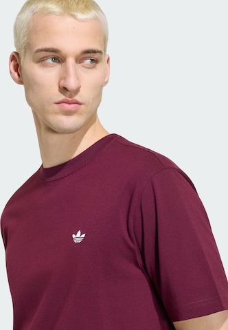 ADIDAS ORIGINALS Shirt 'Trefoil Essentials' in Rood