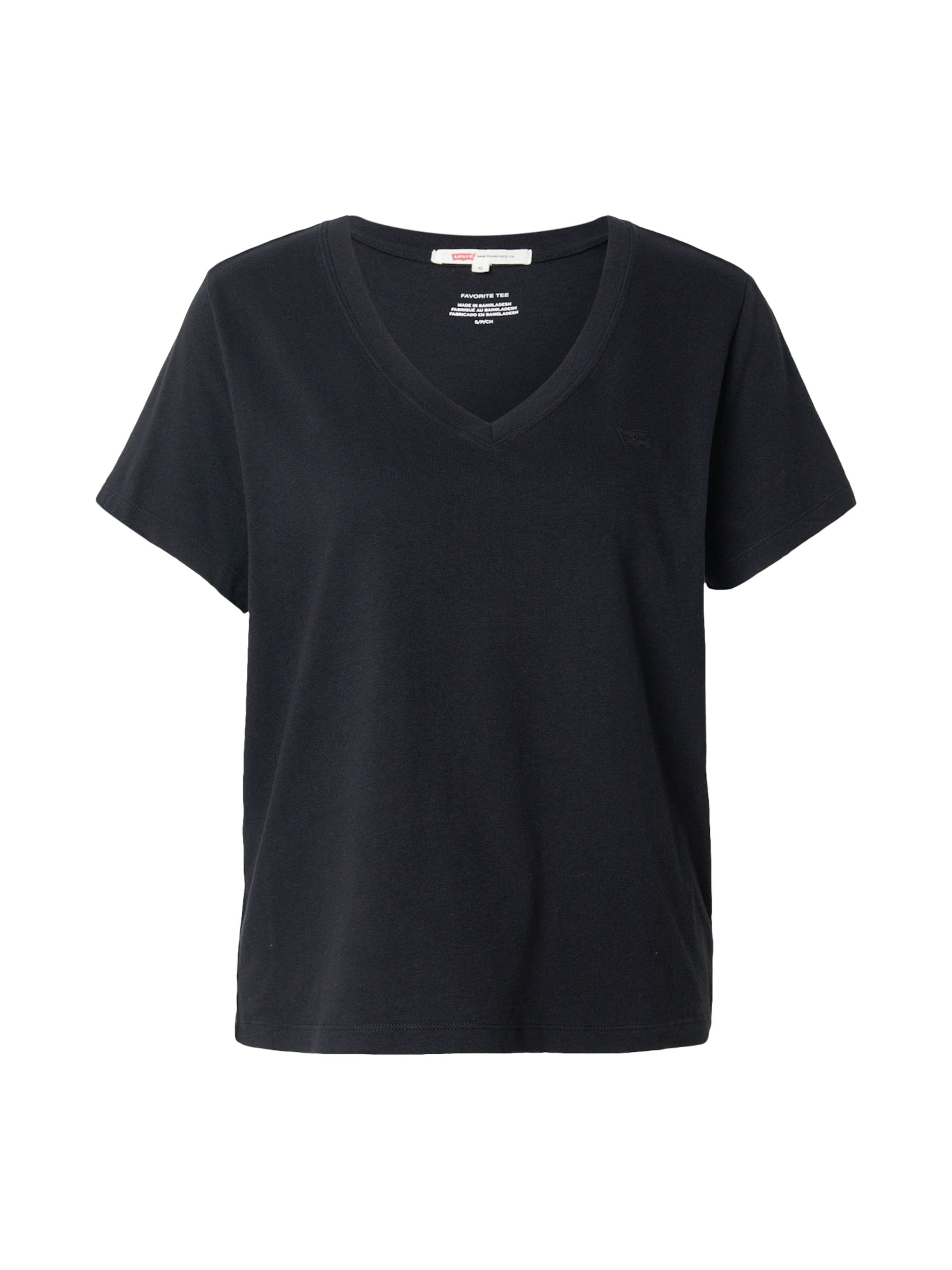 Tricou 'T2 PERFECT' de la LEVI'S ® pe negru: față