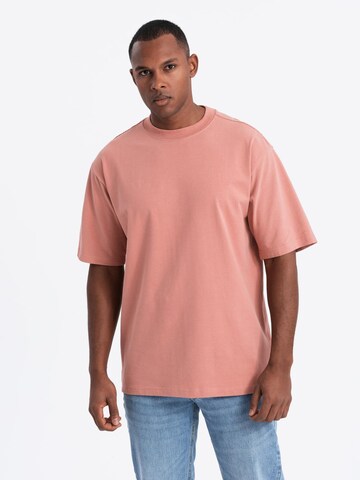 Ombre Shirt in Pink: front