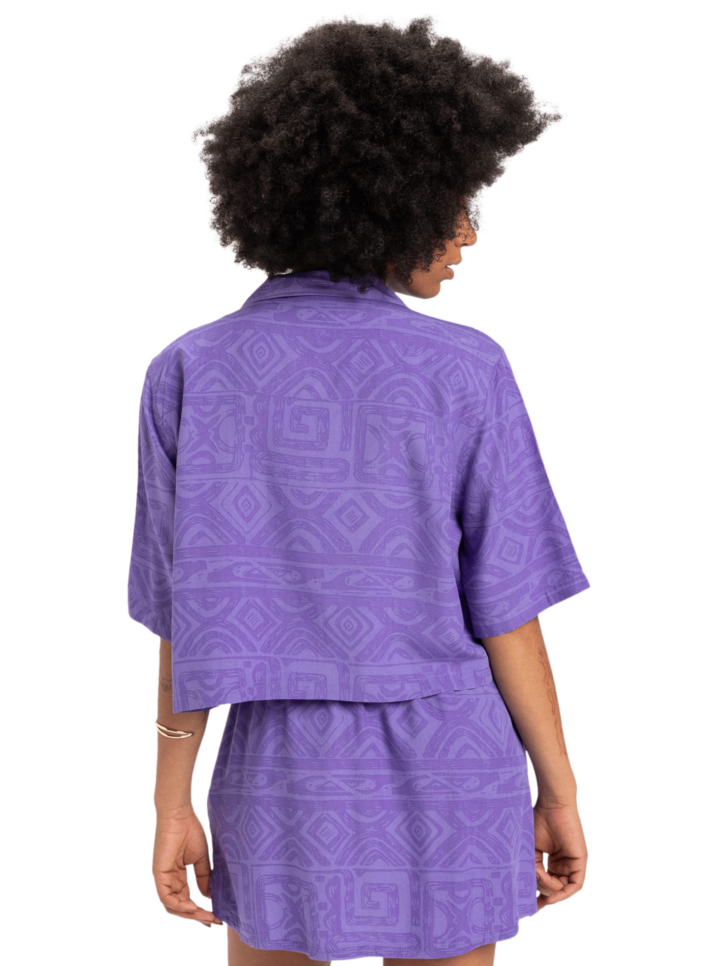 QUIKSILVER Blouse in Purple