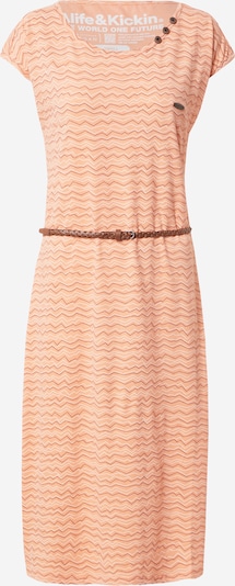 Alife and Kickin Kleid 'Melli' en pfirsich / burgunder / weiß, Vue avec produit