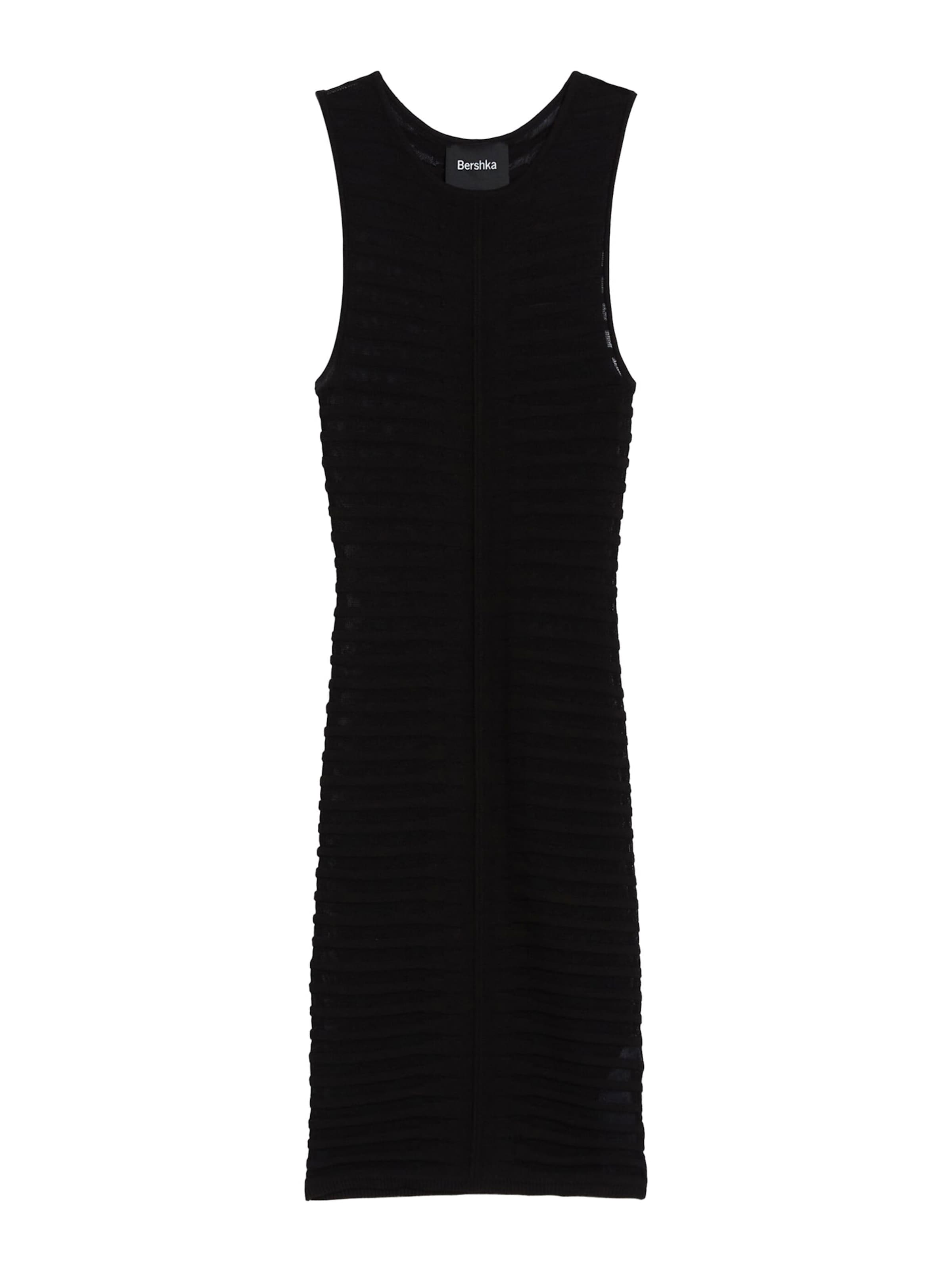 Bershka Neulemekko värissä musta, Tuotenäkymä