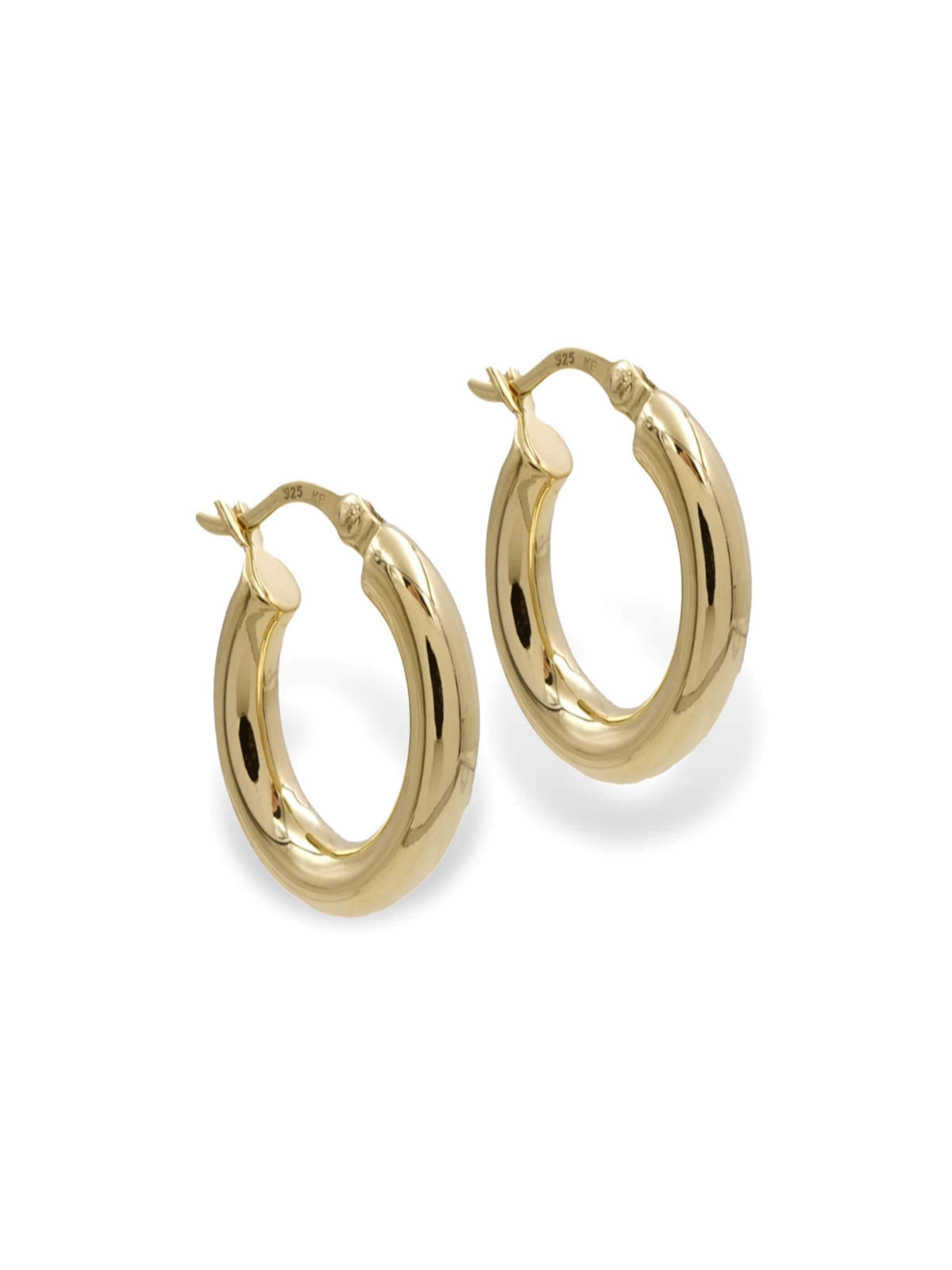 Fiocco Jewelry Ohrringe 'Bold'‌‌‌‌‌‌‌‌‌ in Gelb: Vorderseite