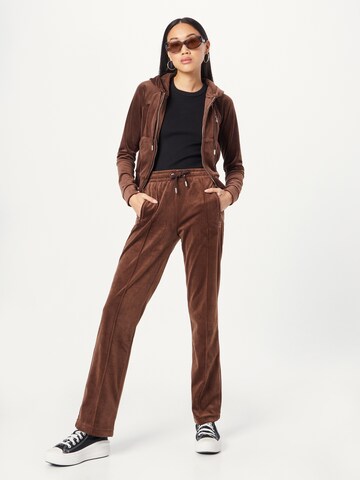 Loosefit Pantalon 'Tina' Juicy Couture en marron