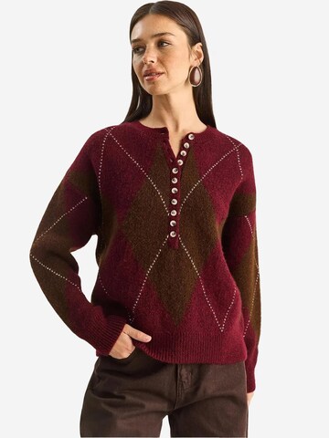 Pull-over Bianco Lucci en rouge