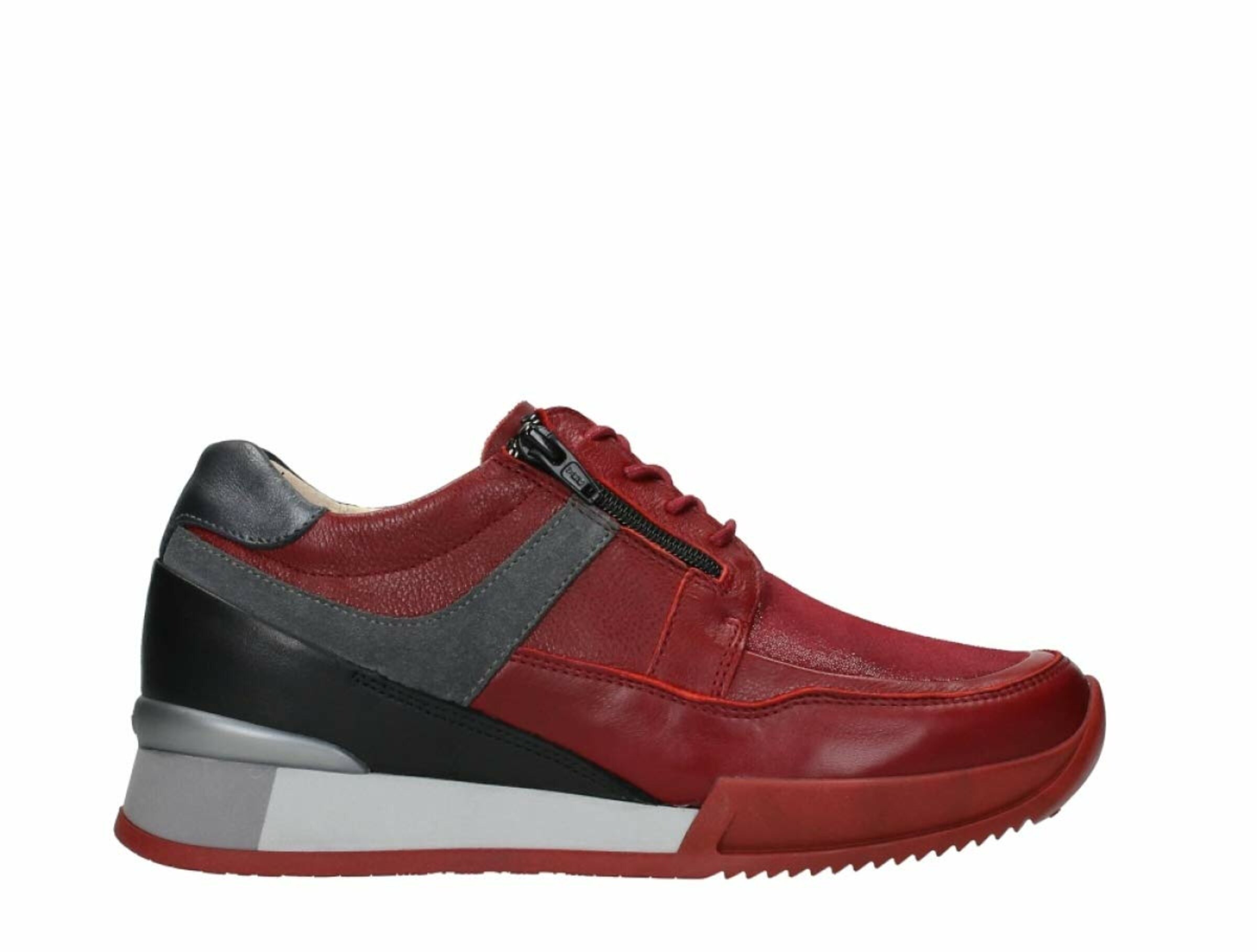 Wolky Sneakers in Red: front