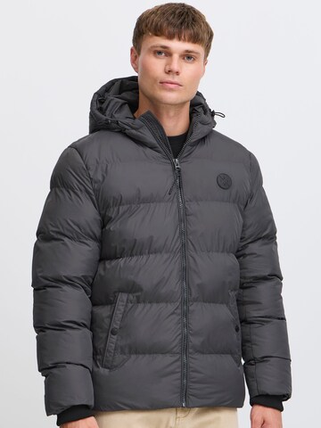 INDICODE JEANS Winterjas ' Dapse ' in Grijs: voorkant