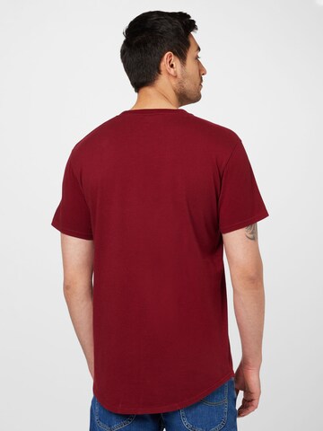 T-Shirt HOLLISTER en rouge