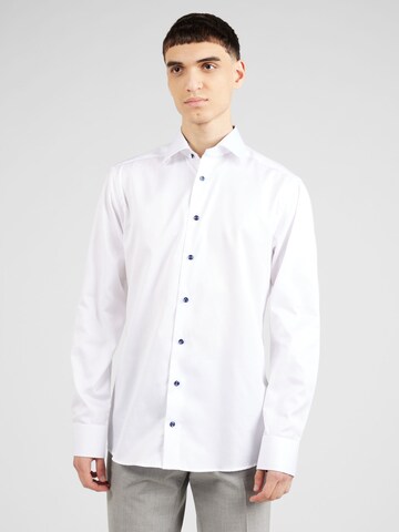 ETON Regular fit Button Up Shirt in White: front