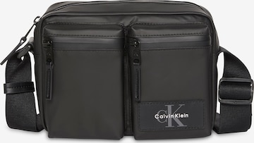 juoda Calvin Klein Fotoaparato dėklas: priekis