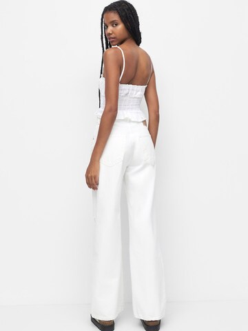 Haut Pull&Bear en blanc