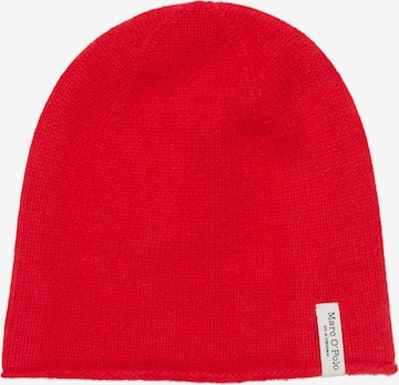 Marc O'Polo Muts in Rood: voorkant