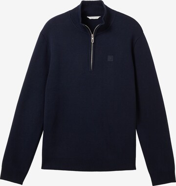 Pull-over TOM TAILOR en bleu : devant