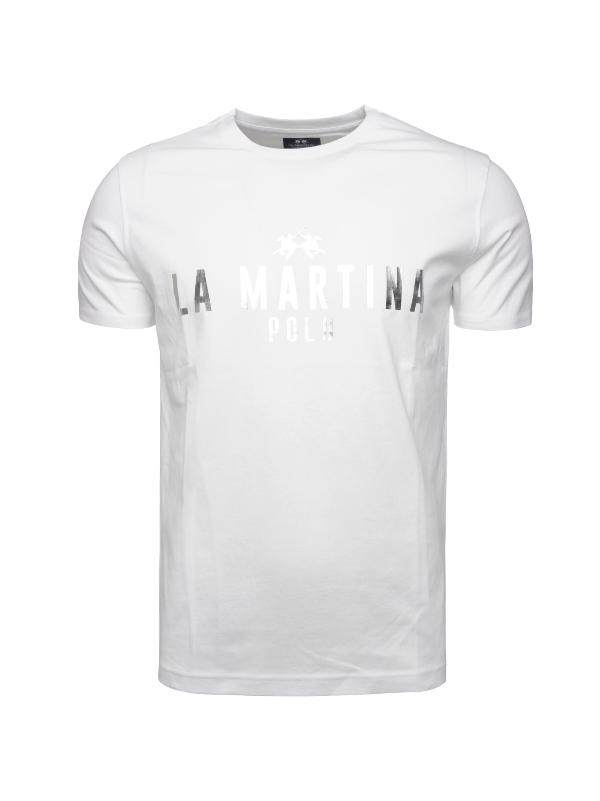 La Martina Shirt 'Mar322' in White: front