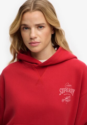 Superdry & Co Sweatshirt 'Heritage Hamptons' in Rood