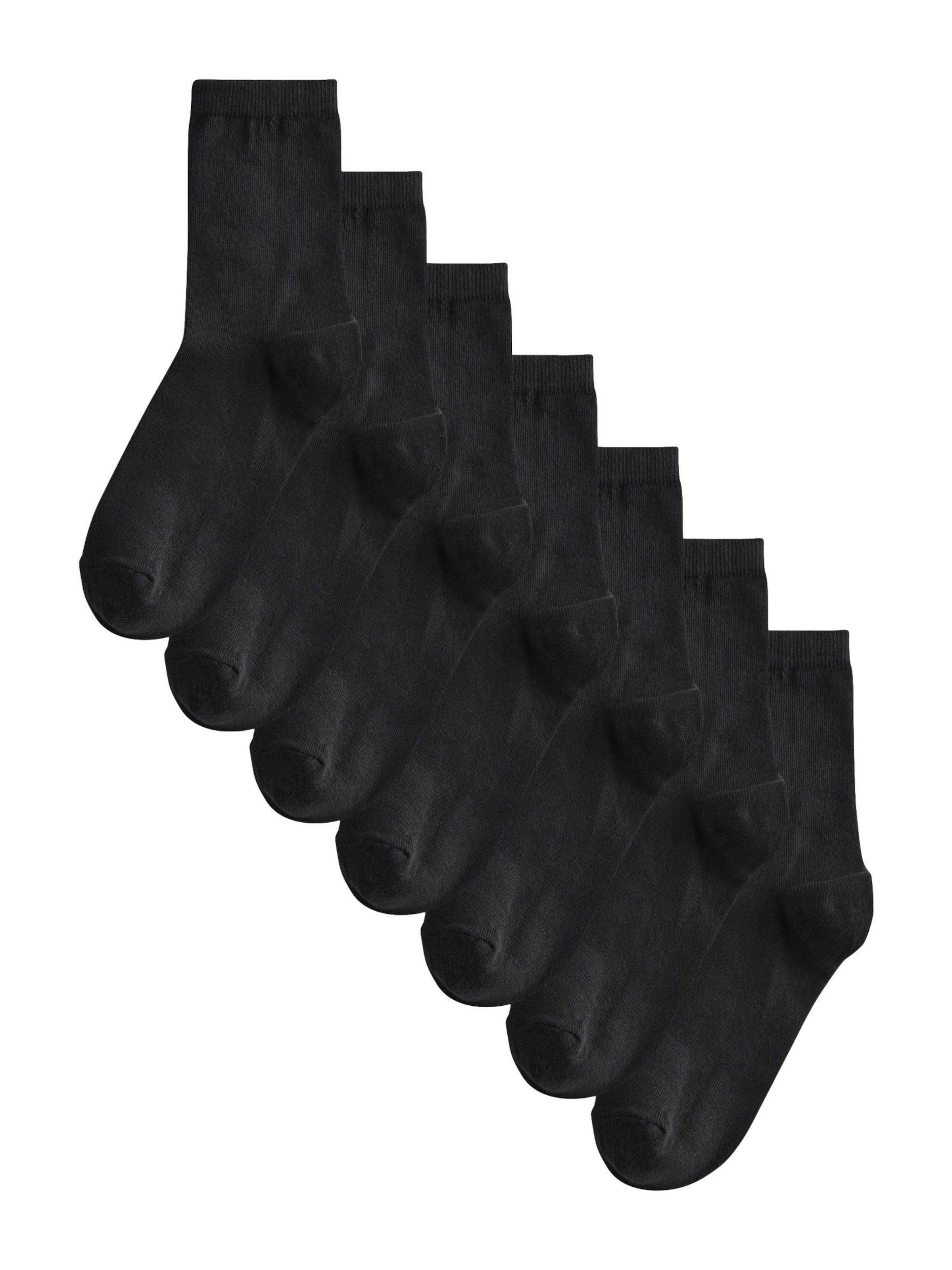Chaussettes Next en noir : devant