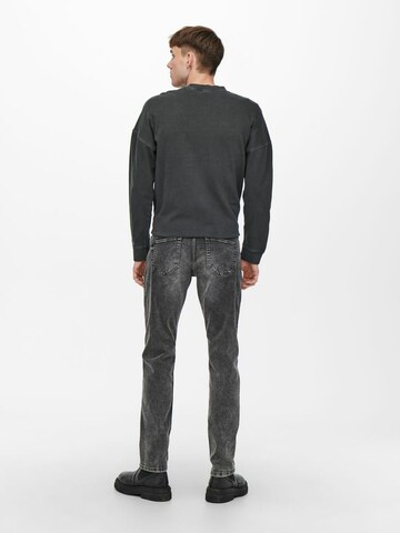 Only & Sons Regular Jeans in Grijs