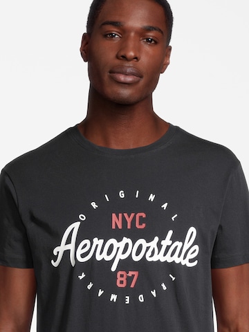 T-Shirt AÉROPOSTALE en noir