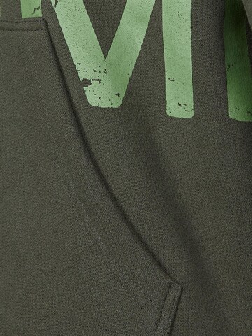Koyumi Sweatshirt 'Suheyla Love It' in Green