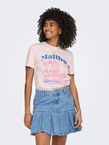 ONLY Tricot 'Dina' in Roze