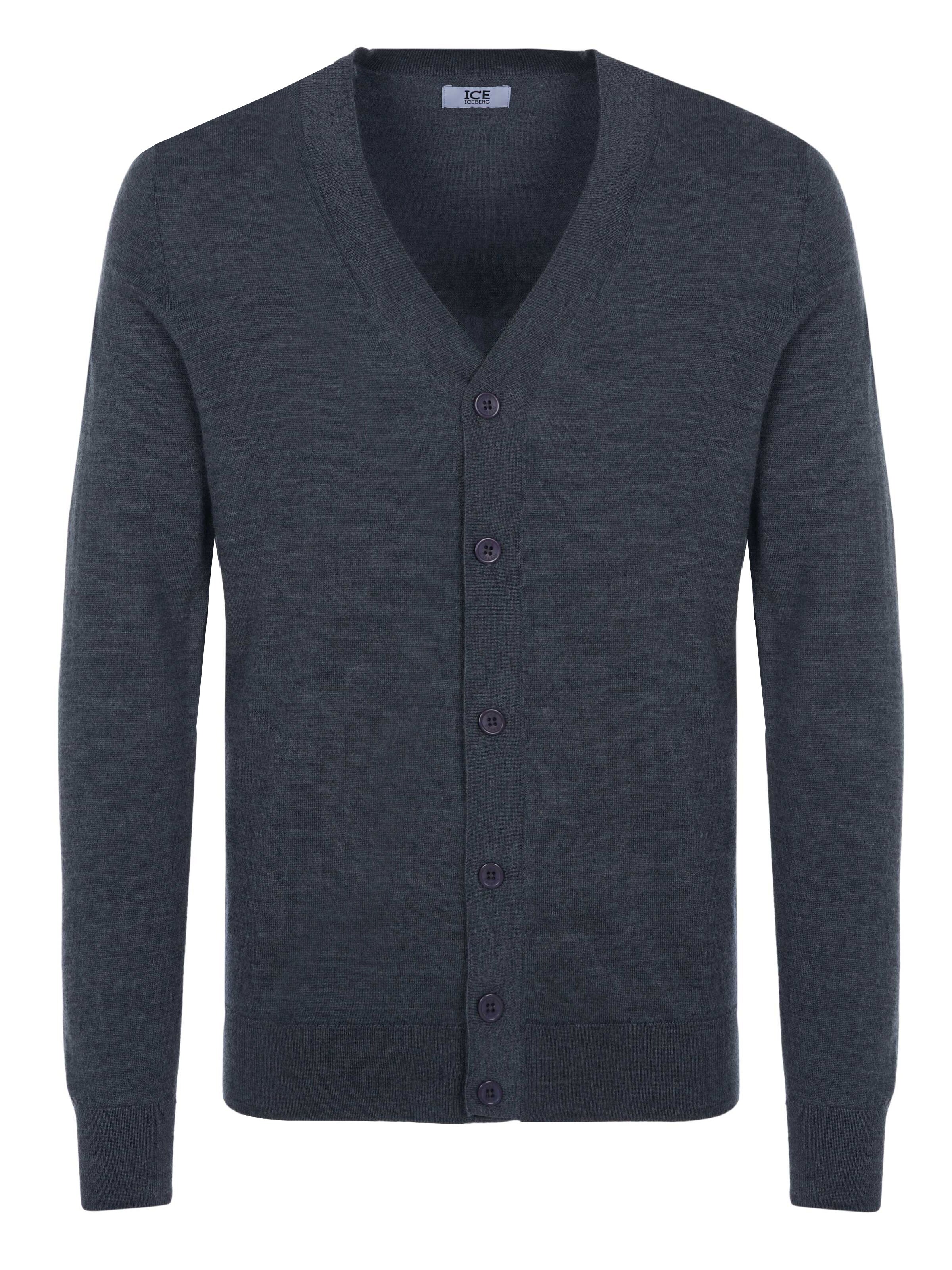 Giacchetta 'Iceberg Pullover' di ICEBERG in grigio: frontale