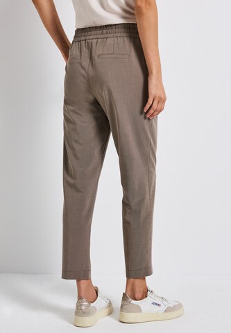 STREET ONE Slimfit Hose in Braun
