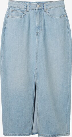 Gonna di TOM TAILOR DENIM in blu: frontale