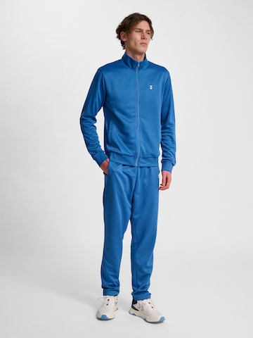 Hummel Trainingspak 'Pulse' in Blauw: voorkant