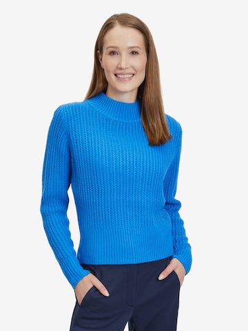 Pull-over Betty & Co en bleu : devant