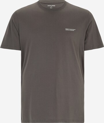Jack & Jones Plus T-Shirt 'VESTERBRO' in Grau: predná strana