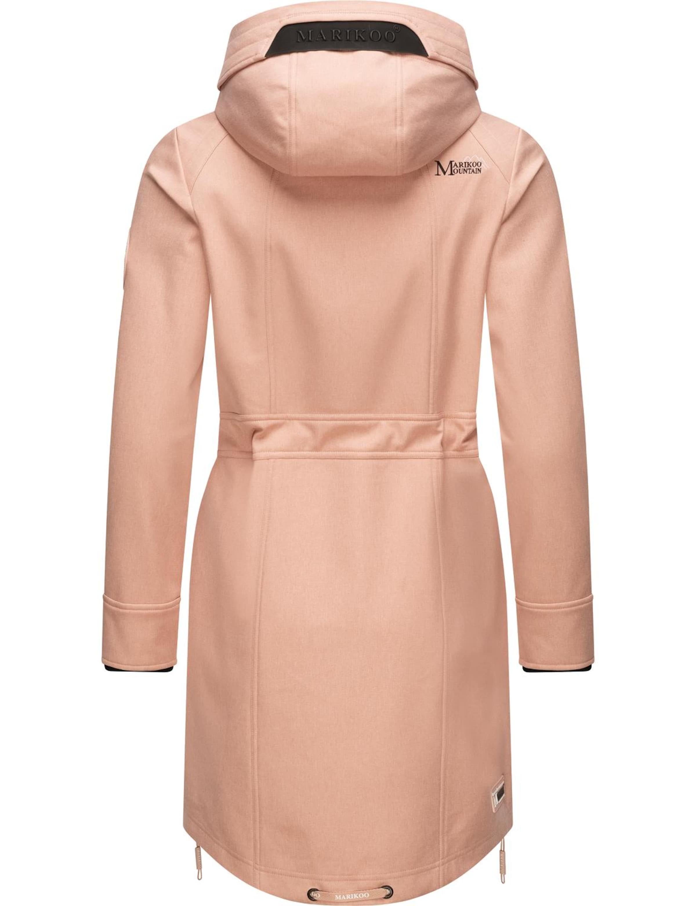 Parka mi-saison MARIKOO en rose