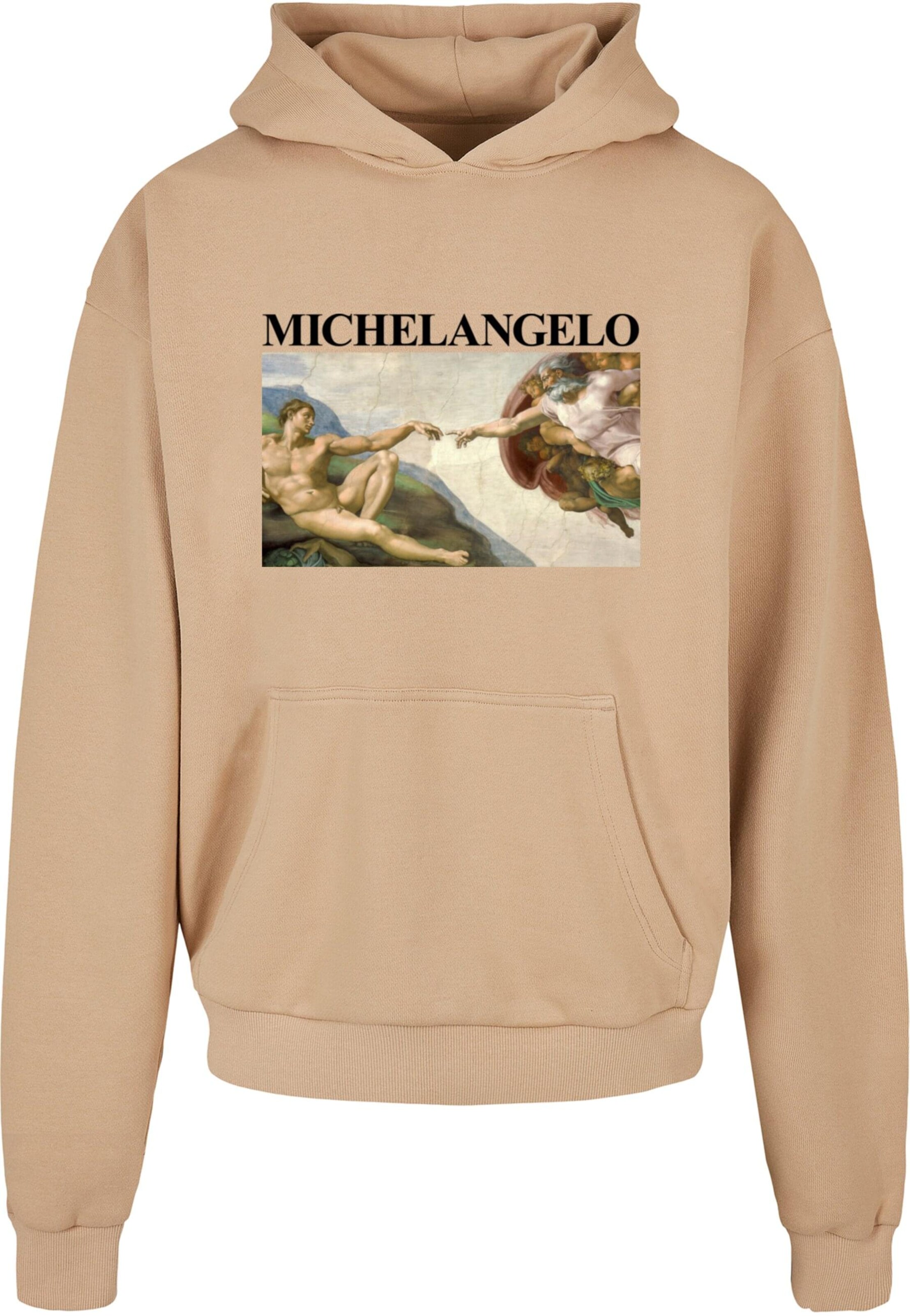 Merchcode Sweatshirt in Beige: Vorderseite