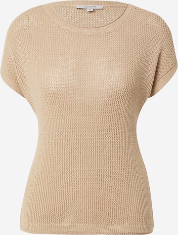 comma casual identity Sweater in Beige: front