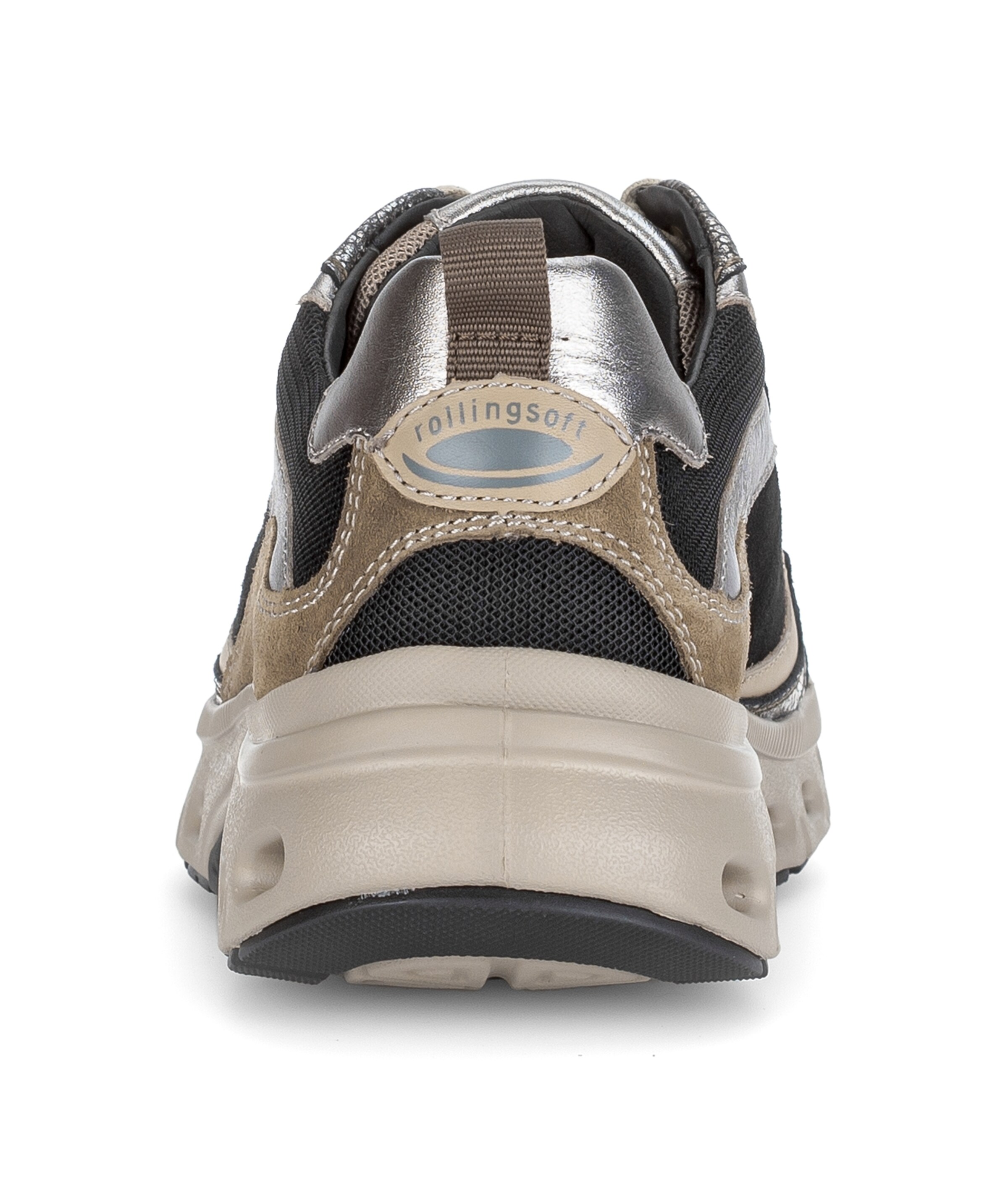 Gabor Rollingsoft Athletic Lace-Up Shoes in Black