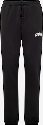 Les Deux גזרה משוחררת מכנסיים 'Blake 2.0' בשחור: מלפנים