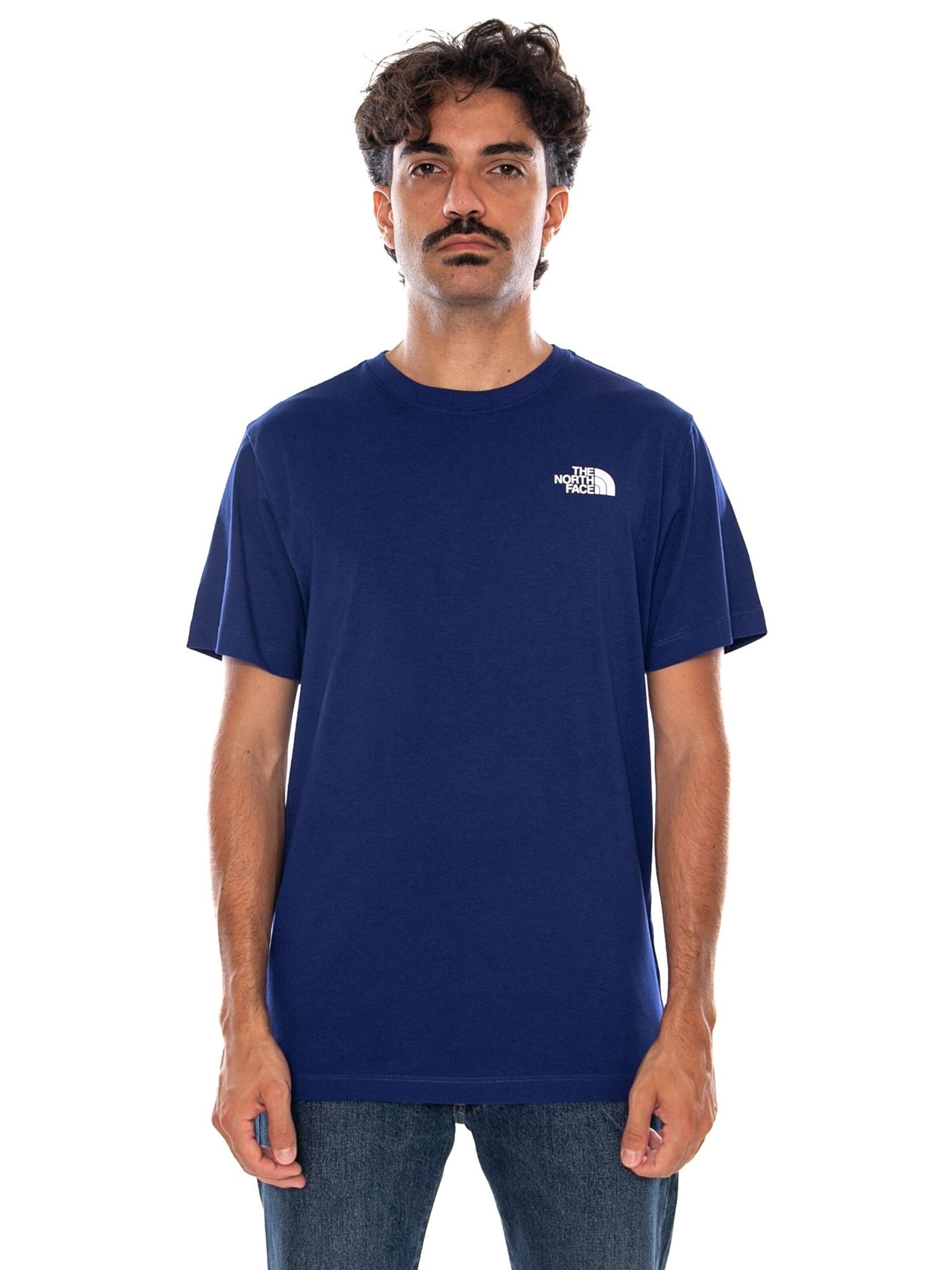 THE NORTH FACE Shirt‌‌‌‌‌‌‌‌‌ in Blau: Vorderseite