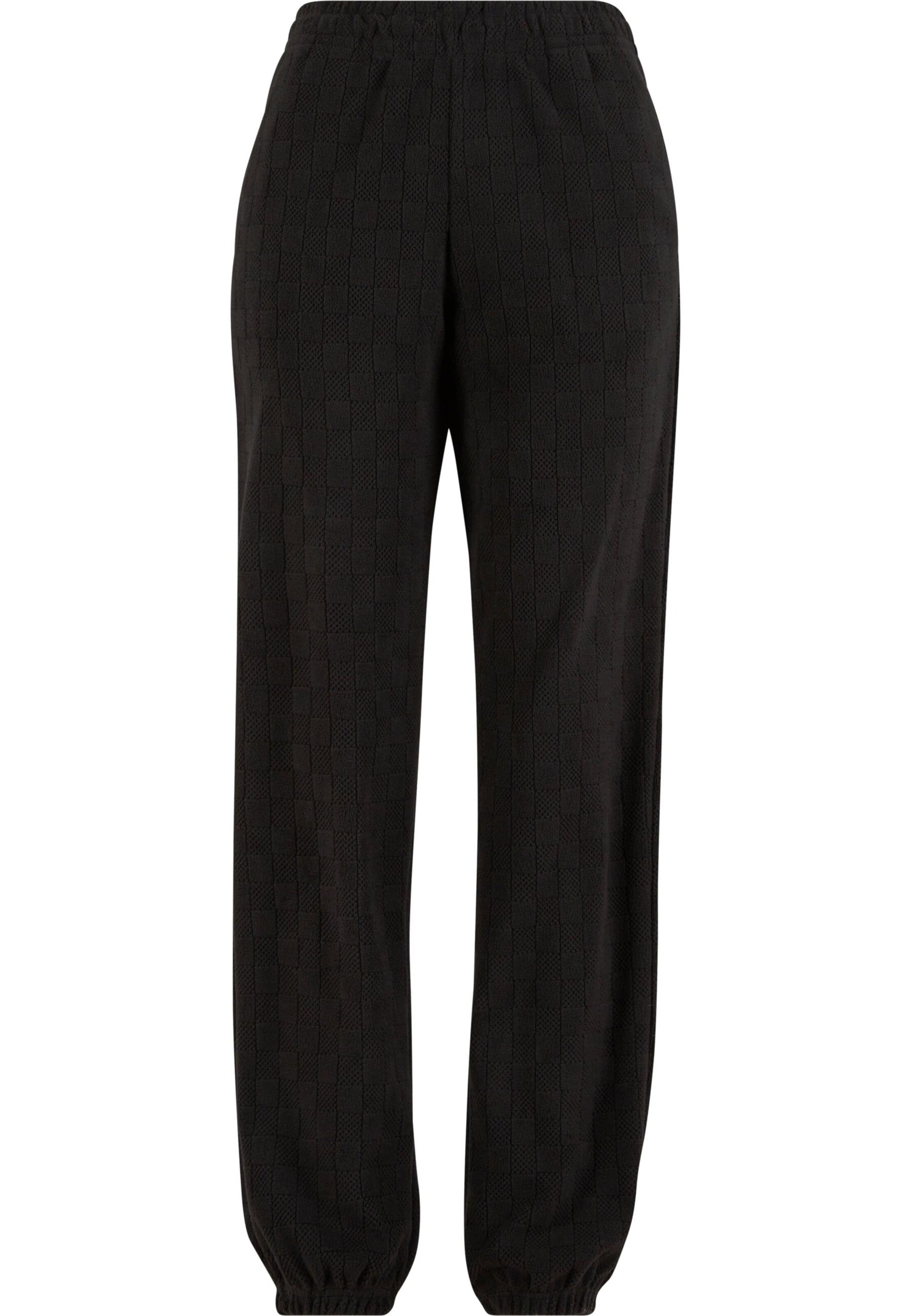 Effilé Pantalon Urban Classics en noir : devant