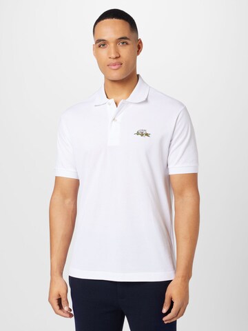 LACOSTE Tričko – bílá: přední strana