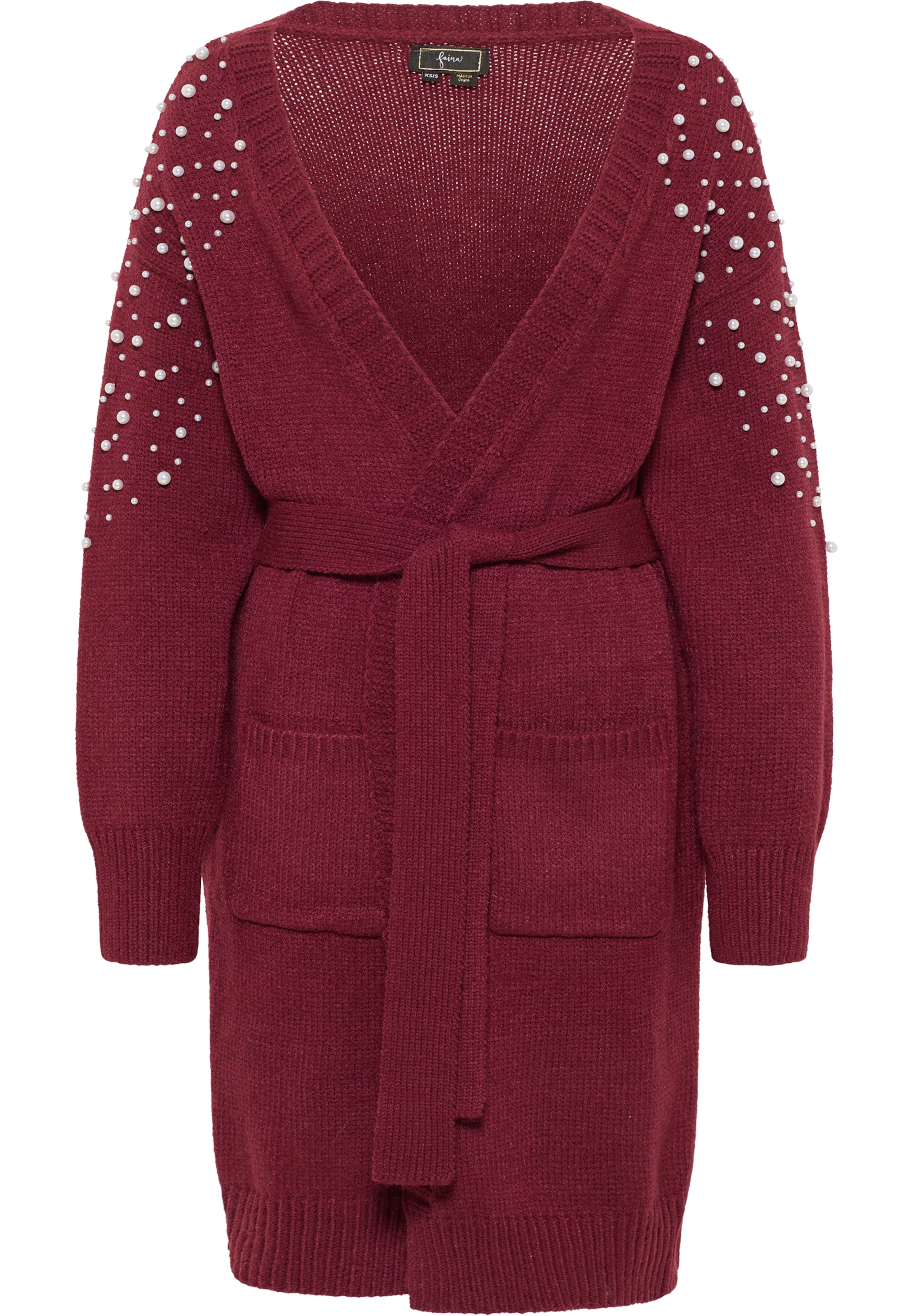 faina Pletena jopa | rdeča barva: sprednja stran