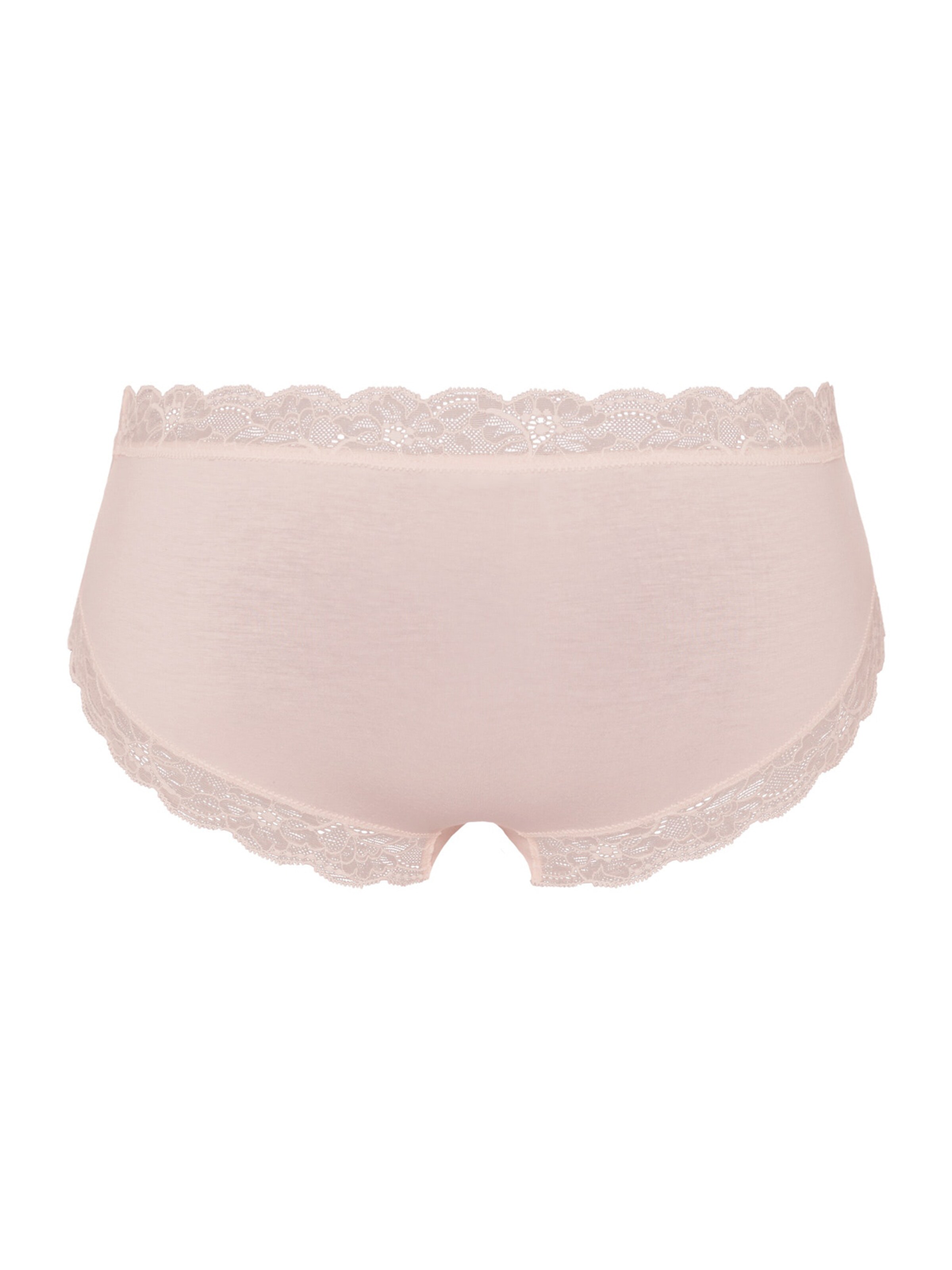 Hanro - Hipster ' Cotton Lace ' em rosa