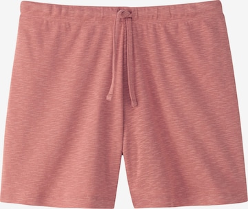 hessnaturPidžama hlače - roza boja: prednji dio