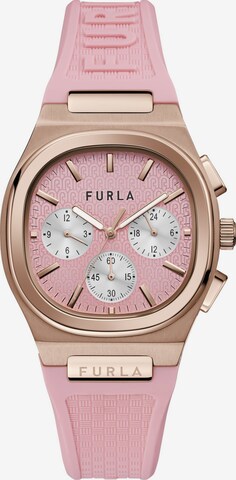 FURLA Analogt ur i pink: forside