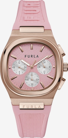 Montre à affichage analogique FURLA en rose : devant