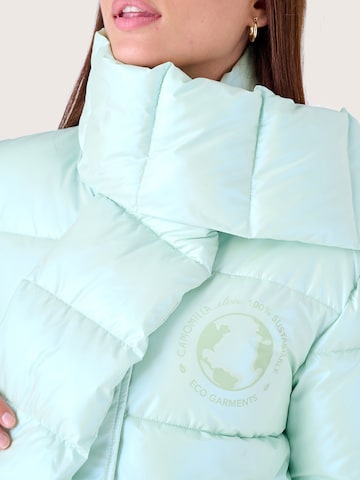 Camomilla Winterjacke 'Puff' in Grün: Vorderseite