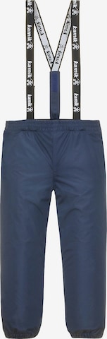 Kamik Outdoor Pants 'LEVY' in Blue: front