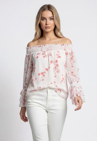 Chemisier MAIRE en blanc : devant