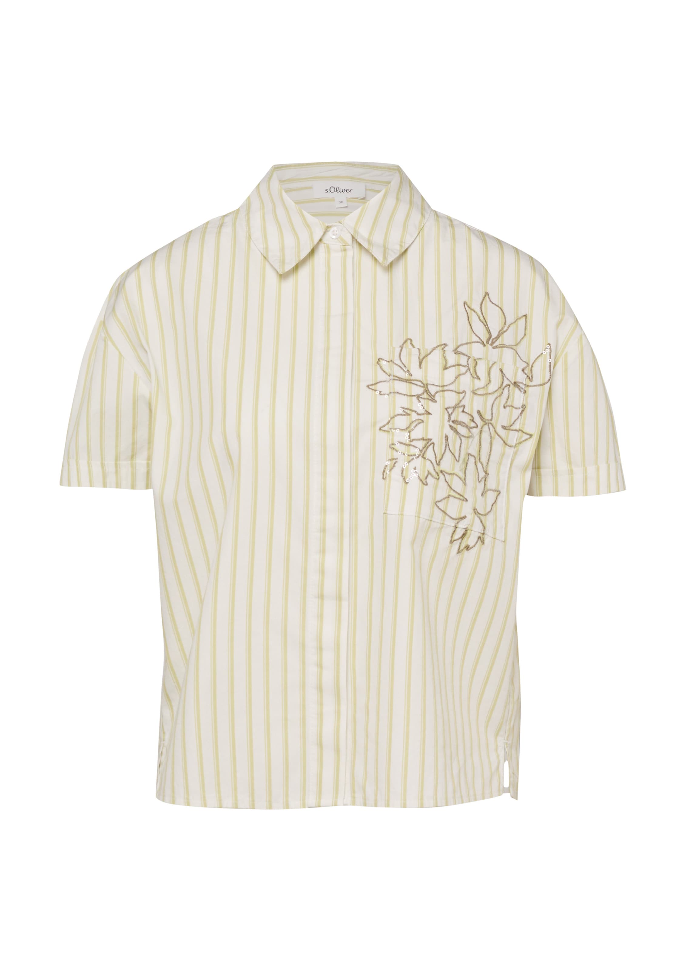 Chemisier s.Oliver en blanc : devant