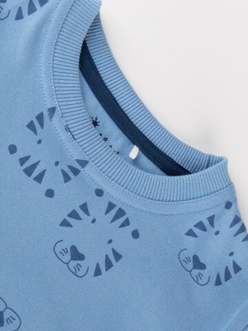 SIGIKID Shirt 'T-Shirt Tiger & Löwe' in Blue