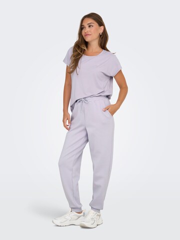 ONLY PLAY Tapered Sports trousers in Purple